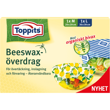 Beeswaxöverdrag M/L 2-p Toppits.