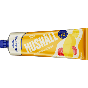Hushållsost mild 8% 250g Fjällbrynt.