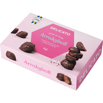 Arraksboll 6-p 240g Delicato.