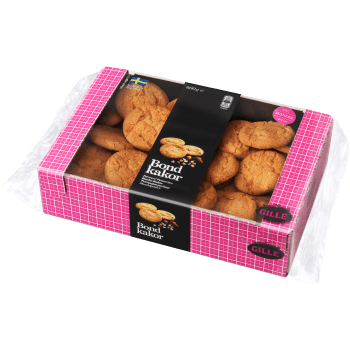 Bondkakor 600g Gille.