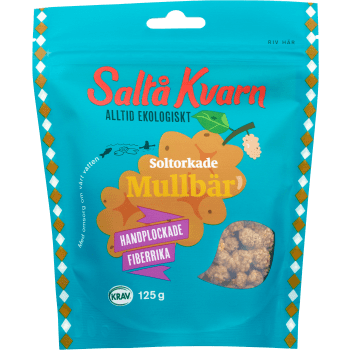 Mullbär Soltorkade 125g KRAV Saltå Kvarn.
