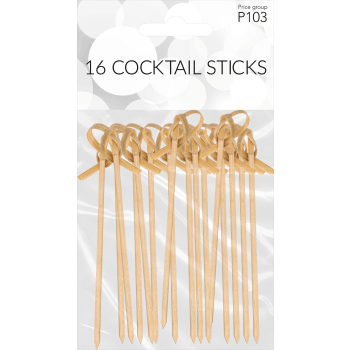 Cocktailpinnar bambu 16p Pictura.
