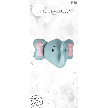 Folieballong elefant Pictura.