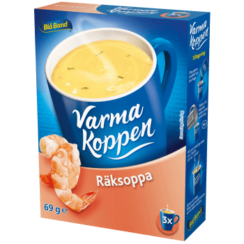 Räksoppa 3 portioner 6dl Varma Koppen.