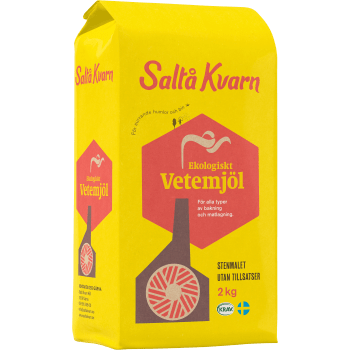 Vetemjöl 2kg KRAV Saltå kvarn.