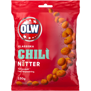 Chilinötter klassiska 150g OLW.