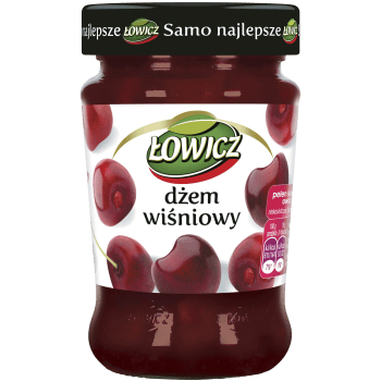 Körsbärssylt 280g Lowicz.
