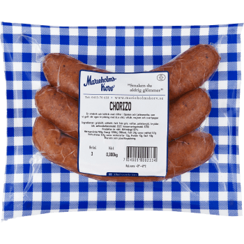 Chorizo 3-pack 300g Marieholmskorv.