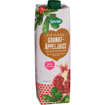 Granatäppeljuice 100% 1l Sevan.