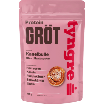 Grötmix Protein Kanelbulle 750g Tyngre.