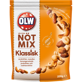 Vår egen Klassiska Nötmix 200g OLW.