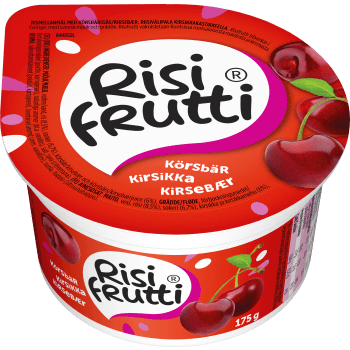 Mellanmål Risgröt Körsbär 175g Risifrutti.