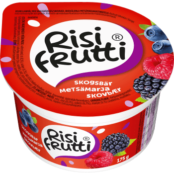 Mellanmål Skogsbär 175g Risifrutti.