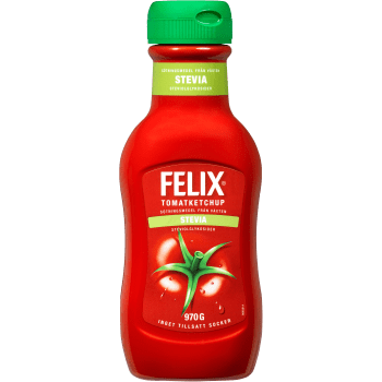 Ketchup Stevia 970g Felix.