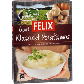 Klassiskt Potatismos 6 port 220g Felix.