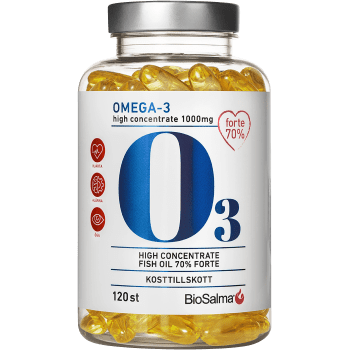 Omega 3 Forte 70% 1000mg 120-p BioSalma®.