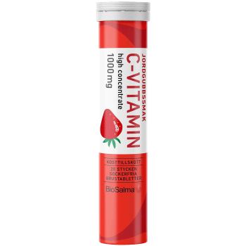 Vitamin C-Vitamin Jordgubb 20-p BioSalma.