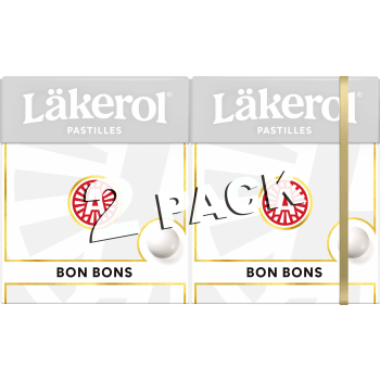 Halstabletter BonBons 2-p 50g Läkerol.