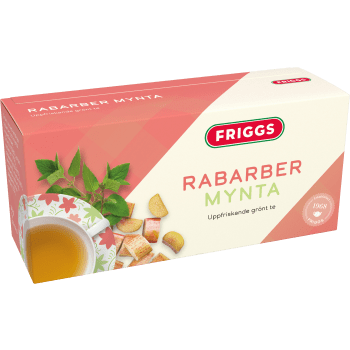 Te Rabarber/Mynta 20-p Friggs.
