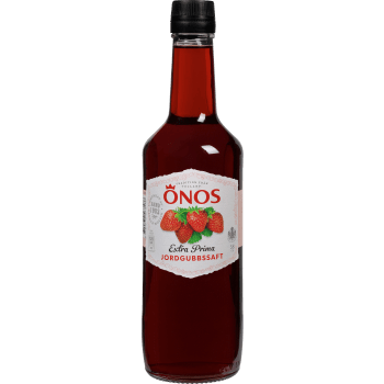 Jordgubbssaft 58cl Önos.