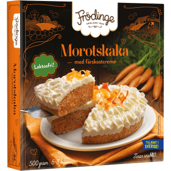 Morotskaka laktosfri 200g Frödinge.