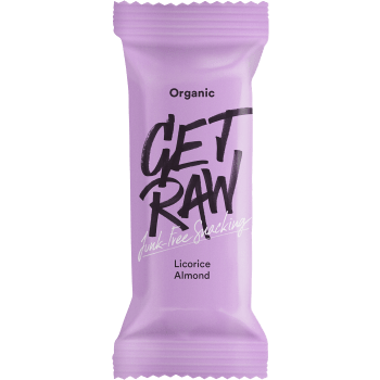 Bar Licorice & Almond Ekologisk 42g Getraw.