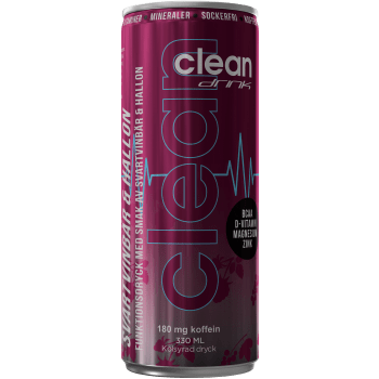 Energidryck BCAA Berry 33cl Clean drink.