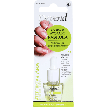 Nagelolja Myrra & Avokado 1-p Depend.