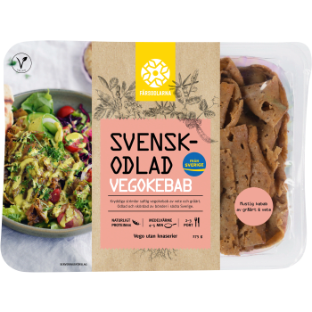Vegokebab 275g Svenska Färsodlarna.