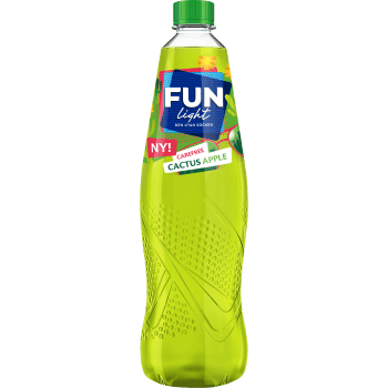 Lightdryck Cactus Apple Sockerfri 1l Fun Light.