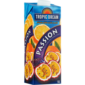 Fruktdryck Passion Drickfärdig 1l Tropic Dream.