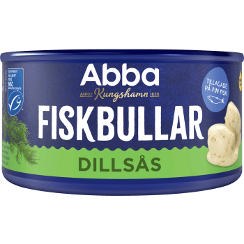 Fiskbullar i dillsås 375g Abba.