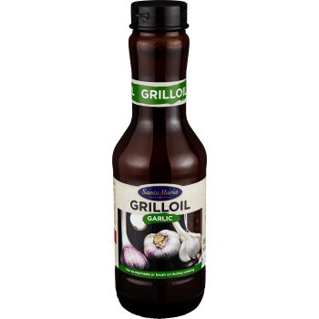 BBQ grillolja Garlic 400ml Santa Maria.