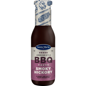 BBQ Sauce Smokey Hickory 365g Santa Maria.