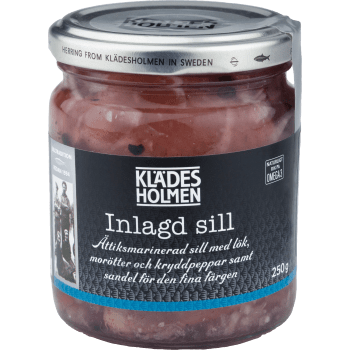 Inlagd sill 250g Klädesholmen.