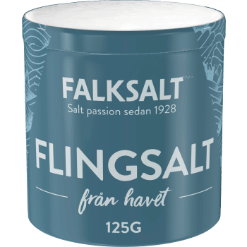 Flingsalt Naturell 125g Falksalt.