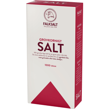 Grovkornigt Hushållssalt 1kg Falksalt.