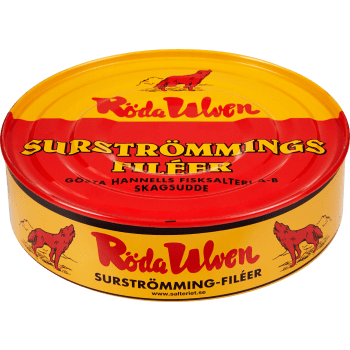 Surströmmingsfiléer 300g Röda Ulven.