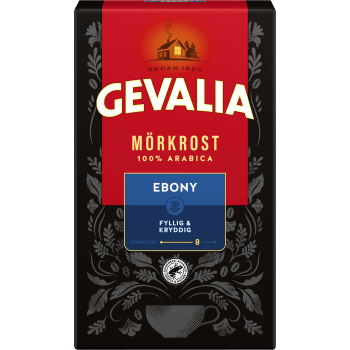 Bryggkaffe Mörkrost Ebony 425g Gevalia.
