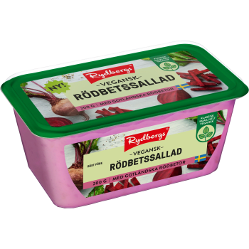 Rödbetssallad vegansk 200g Rydbergs.