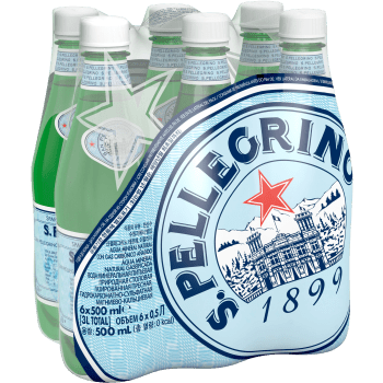 Mineralvatten 6-p 50cl San Pellegrino.