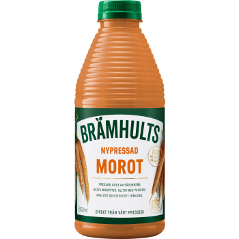 Morotsjuice Nypressad 850ml Brämhults.