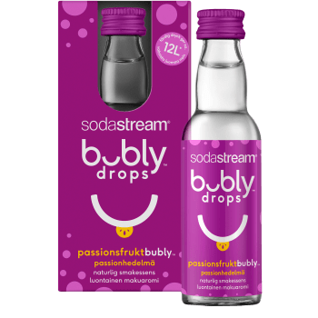 Bubly drops Passionsfrukt 40ml Sodastream.