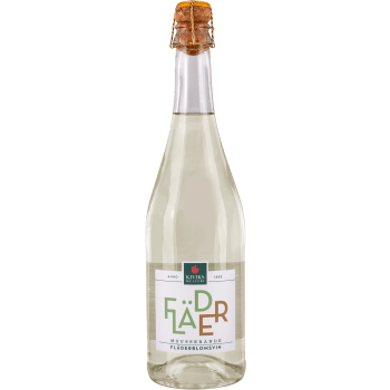 Mousserande Fläderblomsvin 0,5% 75cl Kiviks Musteri.