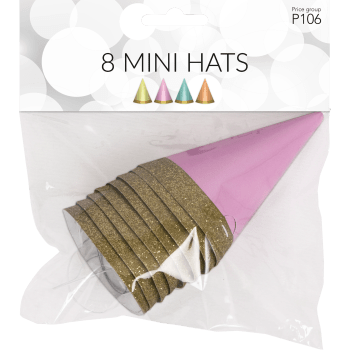 Partyhattar Mini 8-p Happy Party.