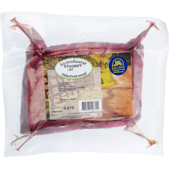 Ryggbiff i bit ca 1kg JMs Kött & Chark.