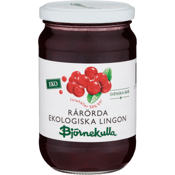 Lingon Rårörda 400g KRAV Björnekulla.