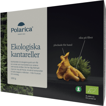 Kantareller ekologiska 150g Polarica.