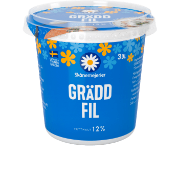 Gräddfil 12% 3dl Skånemejerier.