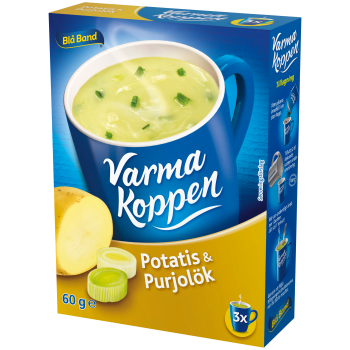 Potatis & Purjolöksoppa 3 portioner 6dl Varma Koppen.